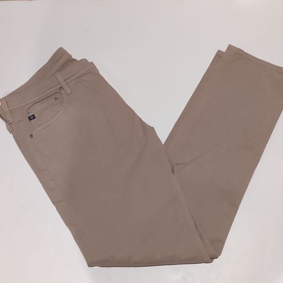 AG Tellis Modern Slim Pants Desert Stone Size 38 - Picture 4 of 10